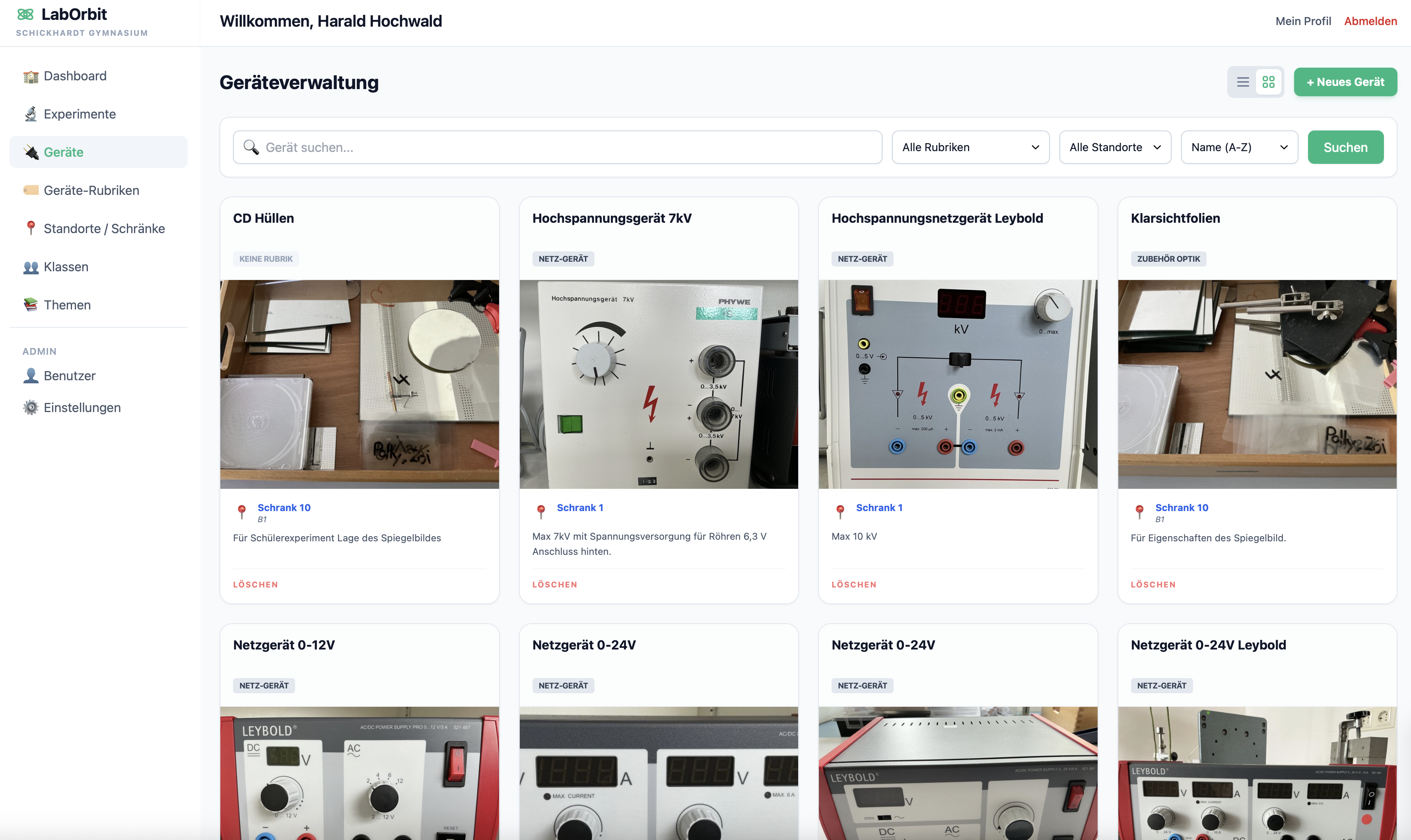 LabOrbit Ansicht 3